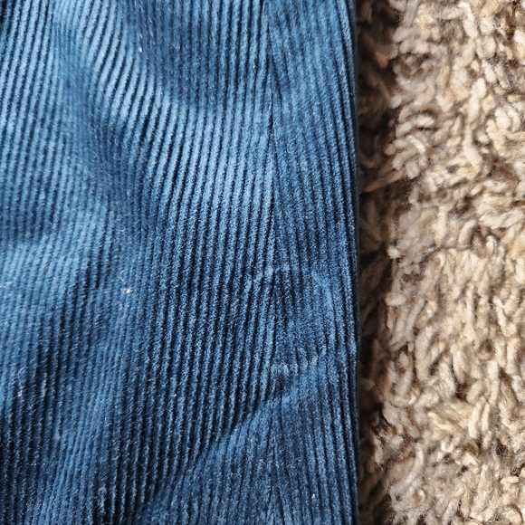 Veronica Beard Blue Corduroy Button-Front Skirt - Picture 6 of 6